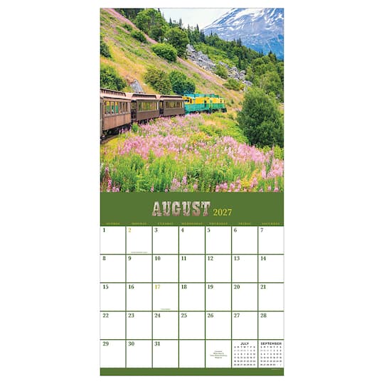 2027 Alaska Wall Calendar